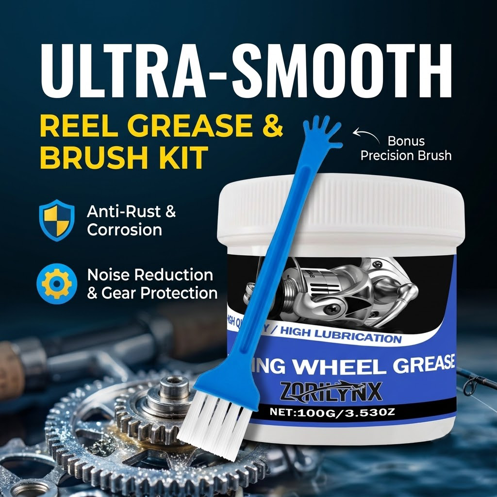 Reel Oil - ZORILYNX 100g Fishing Reel Grease Waterproof