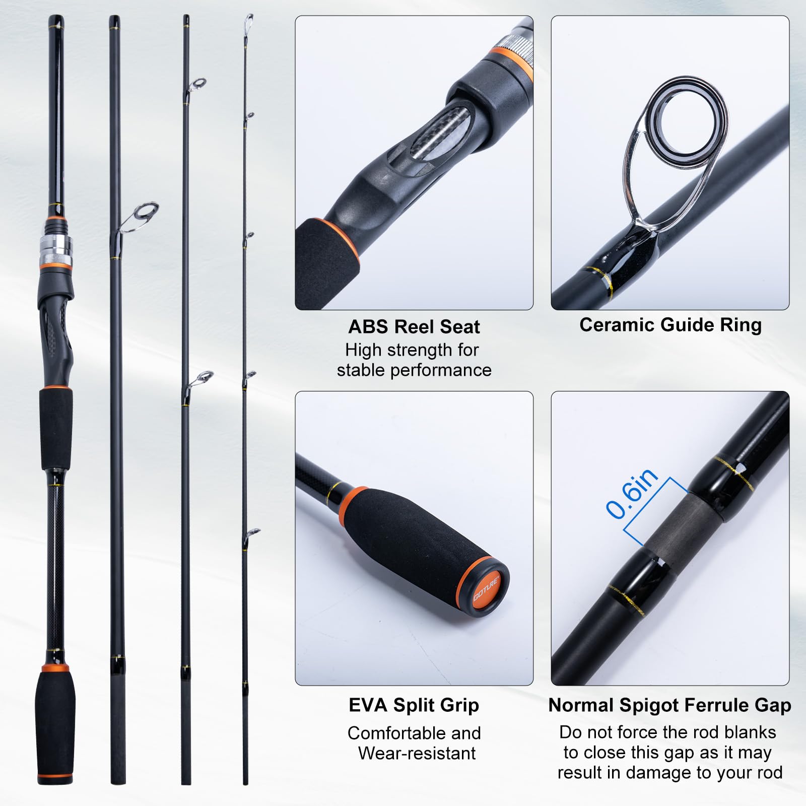 Goture Portable Spinning Fishi - Reel Bag 리뷰 및 가격