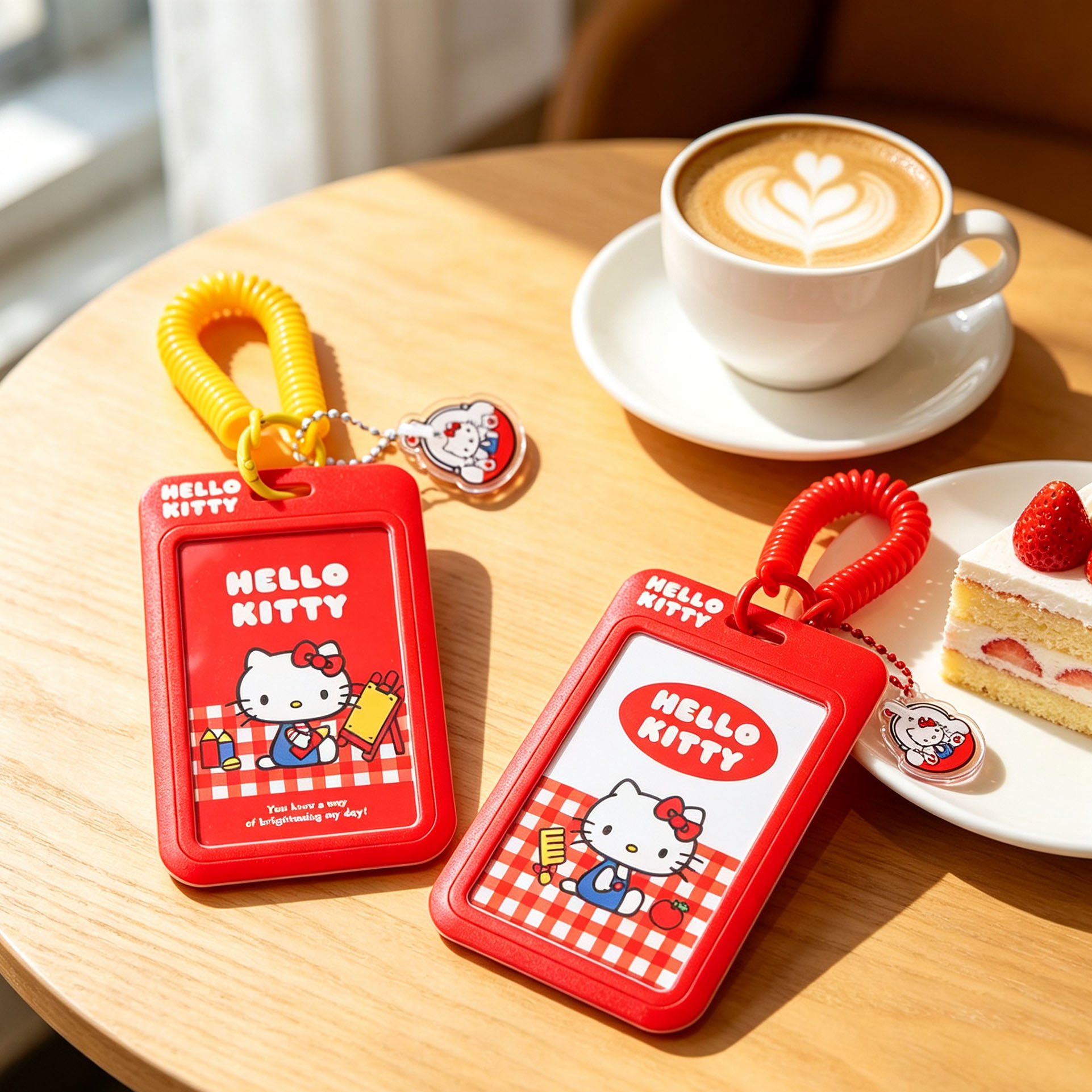 Hello Kitty Slide ID Tag Name  - Reel Case 리뷰 및 가격