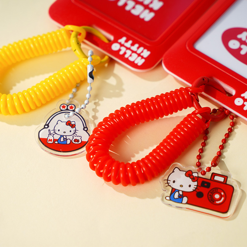 Hello Kitty Slide ID Tag Name  - Reel Case 리뷰 및 가격