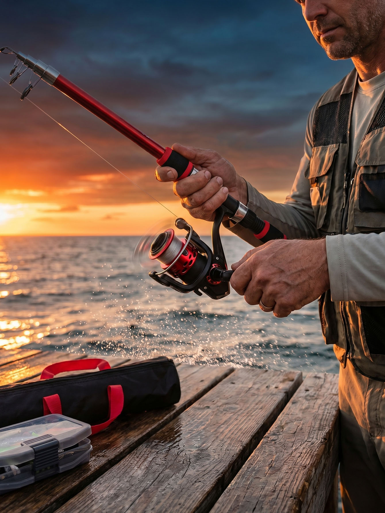 Fishing Rod Reel Combos Collap - Reel Bag 리뷰 및 가격