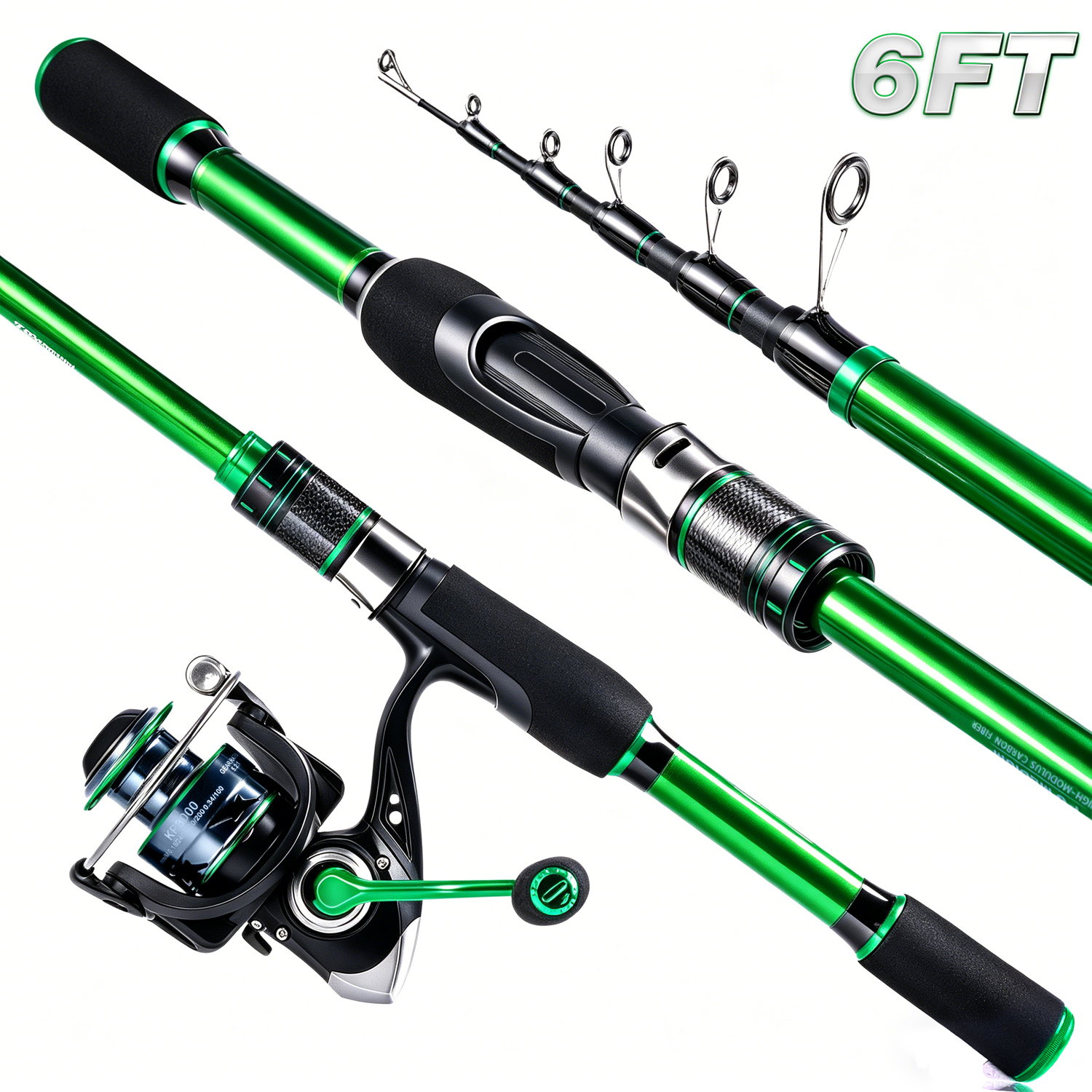 Graphite Telescopic Fishing Ro - Reel Bag 리뷰 및 가격