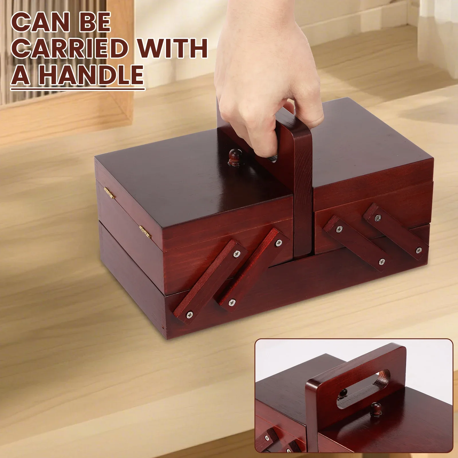 Expandable Sewing Thread Box W - Reel Case 리뷰 및 가격