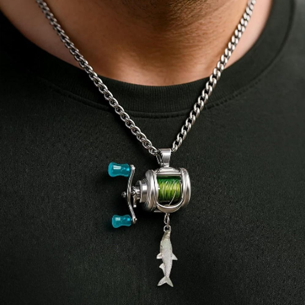 Mini Fishing Reel Necklace Fis - Reel Bag 리뷰 및 가격