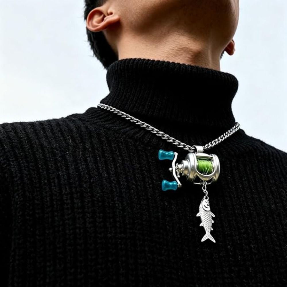 Mini Fishing Reel Necklace Fis - Reel Bag 리뷰 및 가격