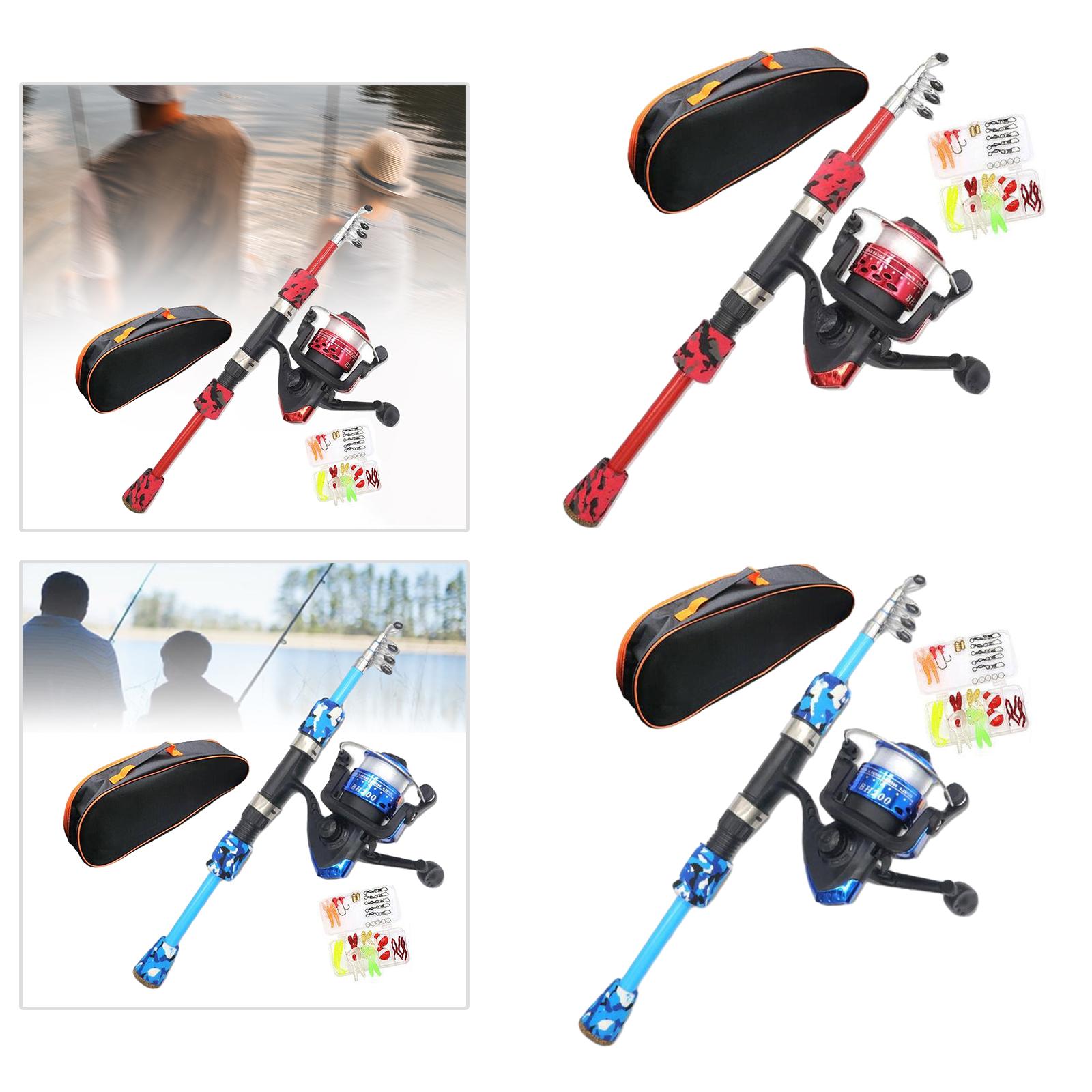 Kids Fishing Rod Set EVA Handl - Reel Bag 리뷰 및 가격