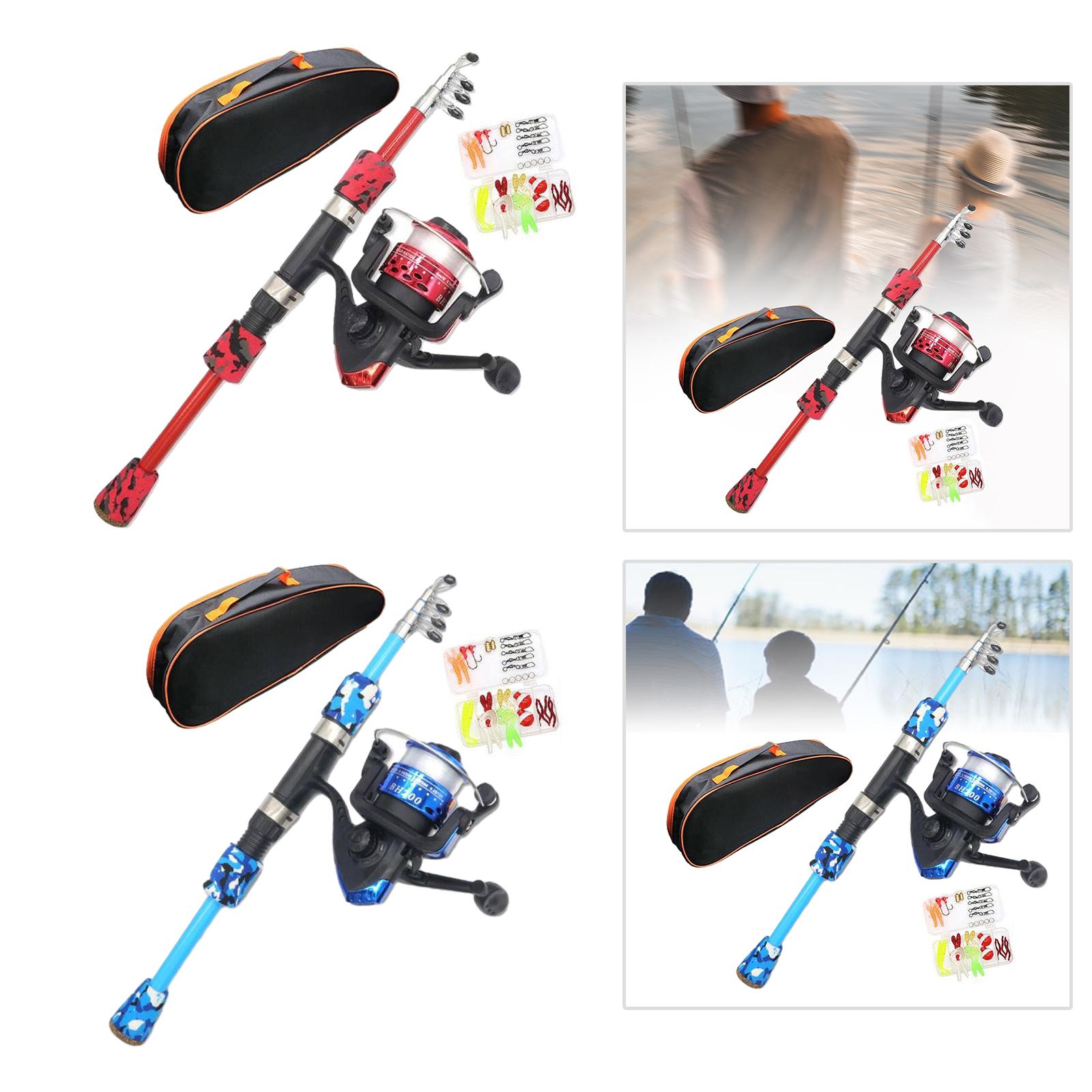 Kids Fishing Rod Set EVA Handl - Reel Bag 리뷰 및 가격