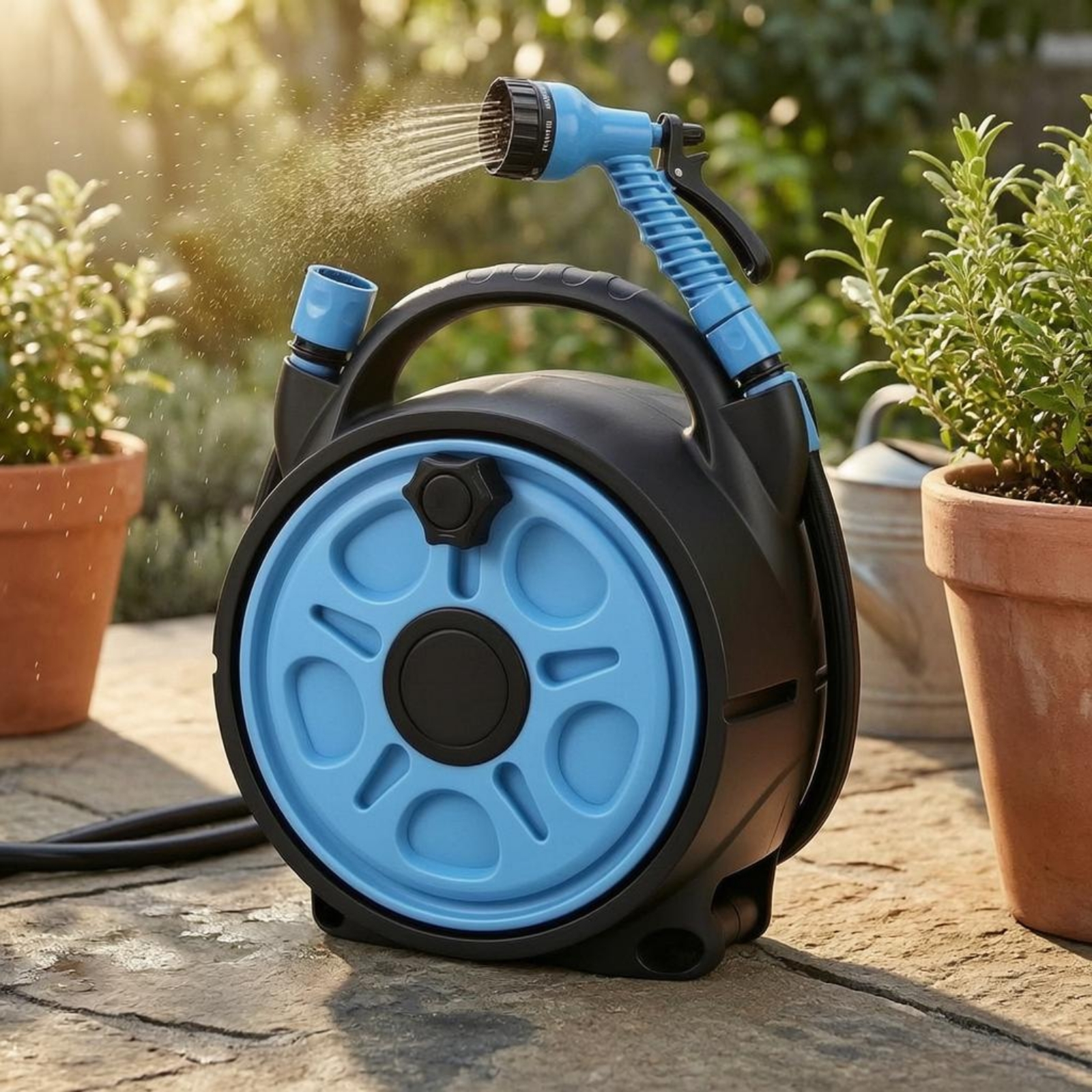 Hose Reel Sprayer Portable Car - Reel Handle 리뷰 및 가격