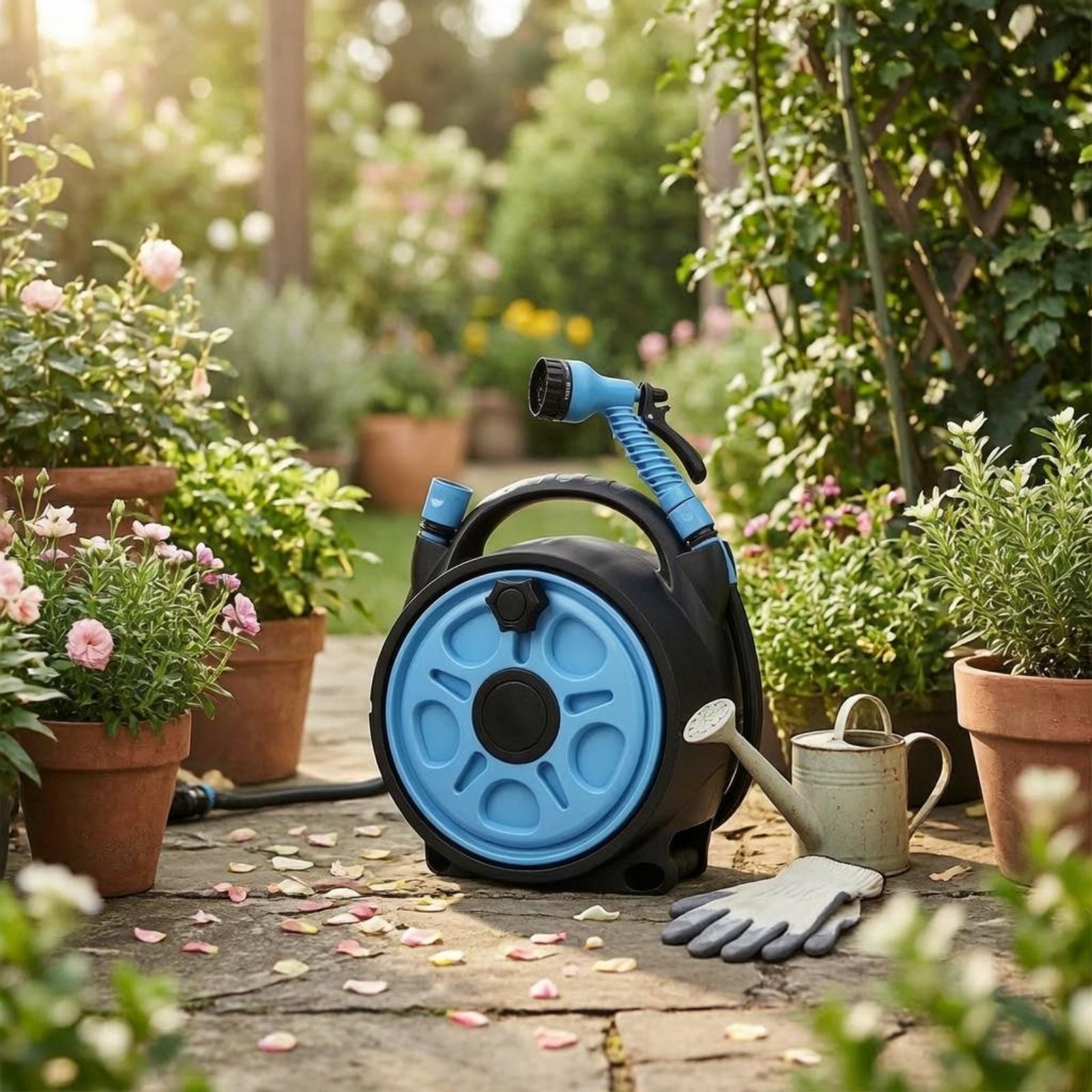 Hose Reel Sprayer Portable Car - Reel Handle 리뷰 및 가격