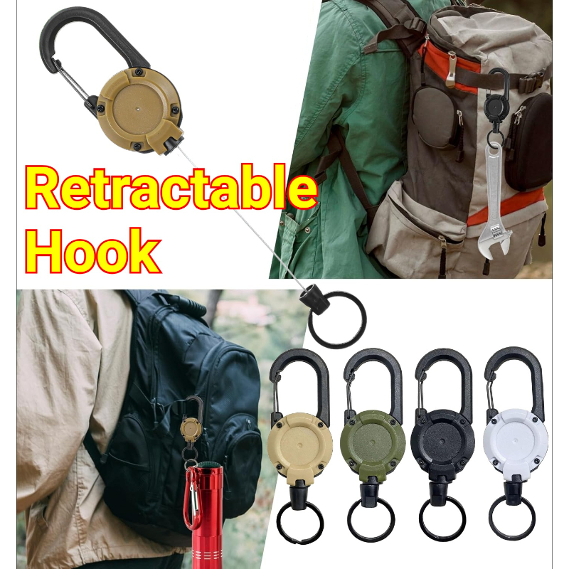 1/2/4pcs Extendable Retractabl - Reel Bag 리뷰 및 가격