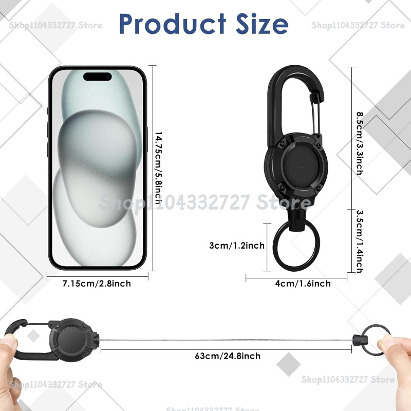 1/2/4pcs Extendable Retractabl - Reel Bag 리뷰 및 가격